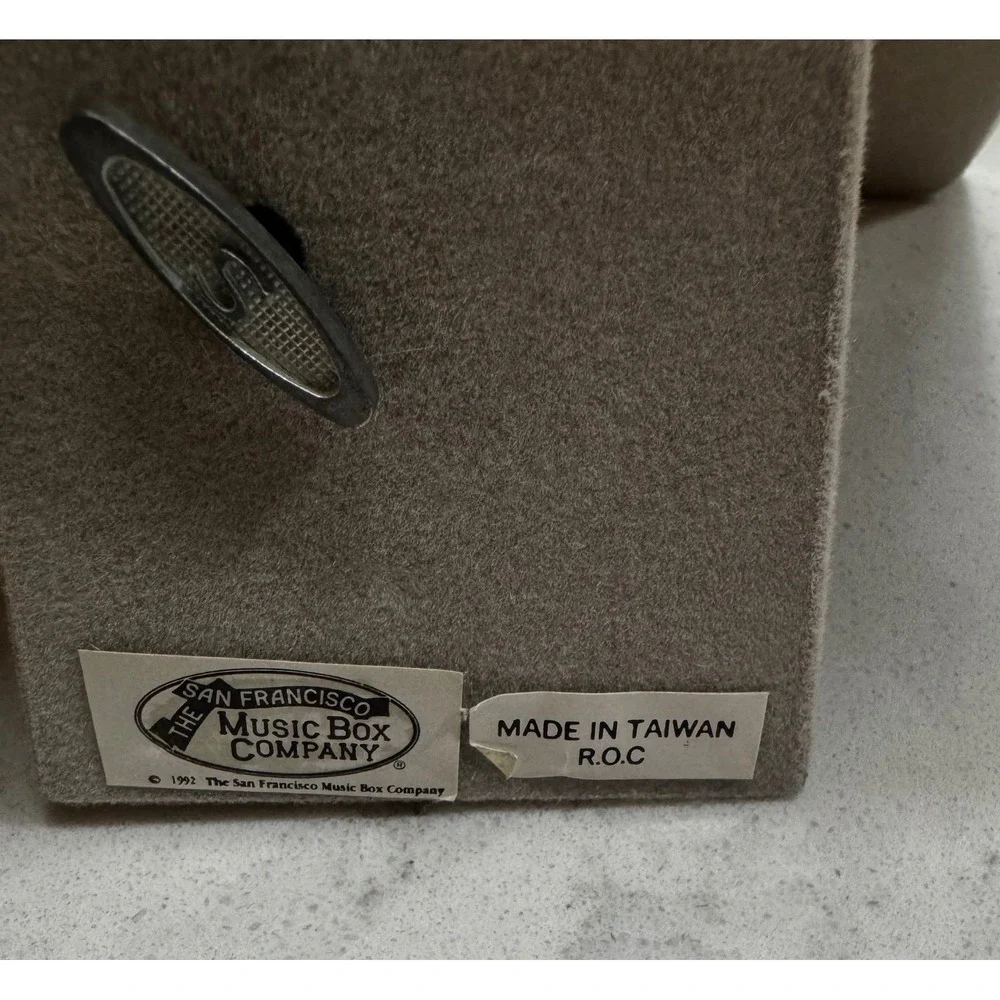 Vintage Ceramic Musical Picture Frame - 